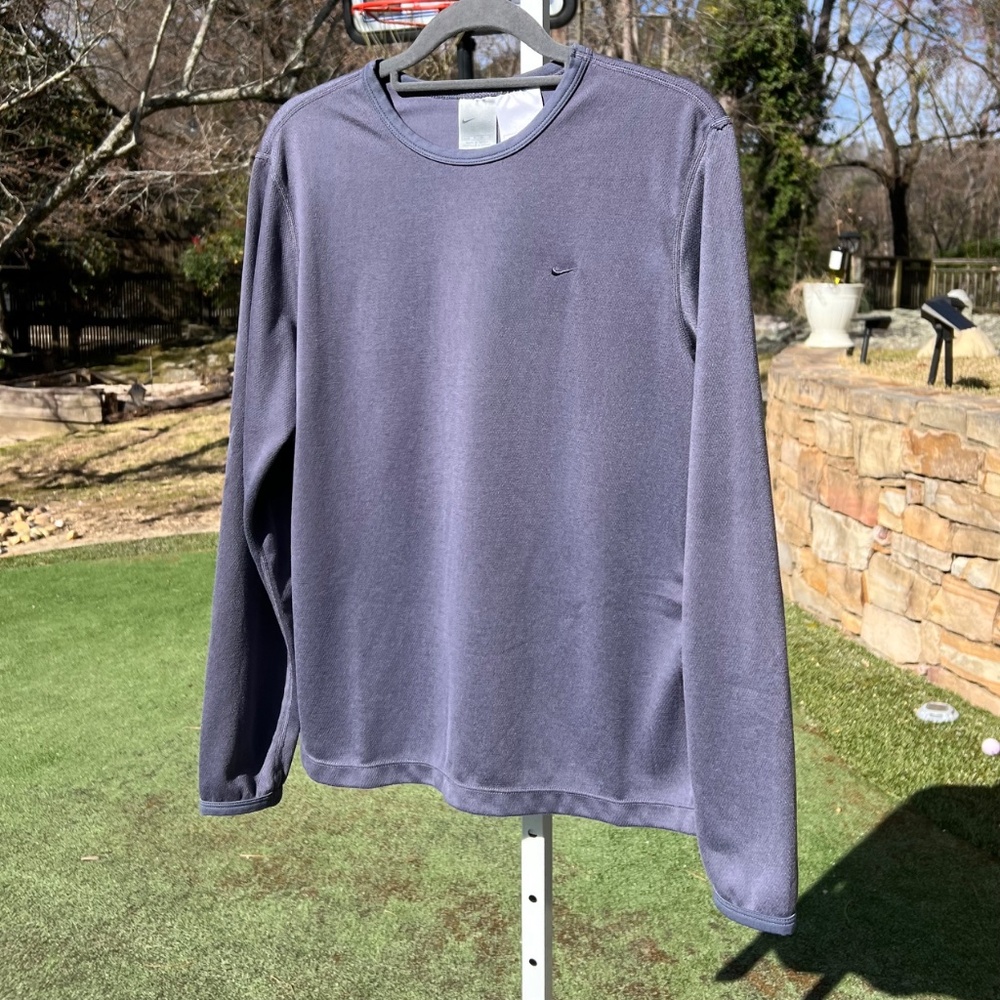 Nike Womens' Eggplant Long-Sleeve Shirt